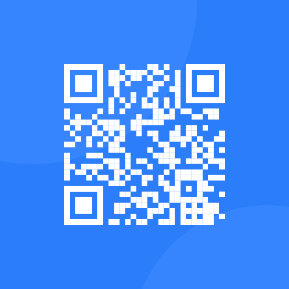 A QR code linked to frontendmentor